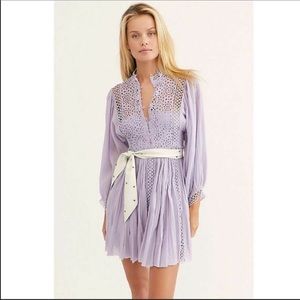 Free people mini dress Large